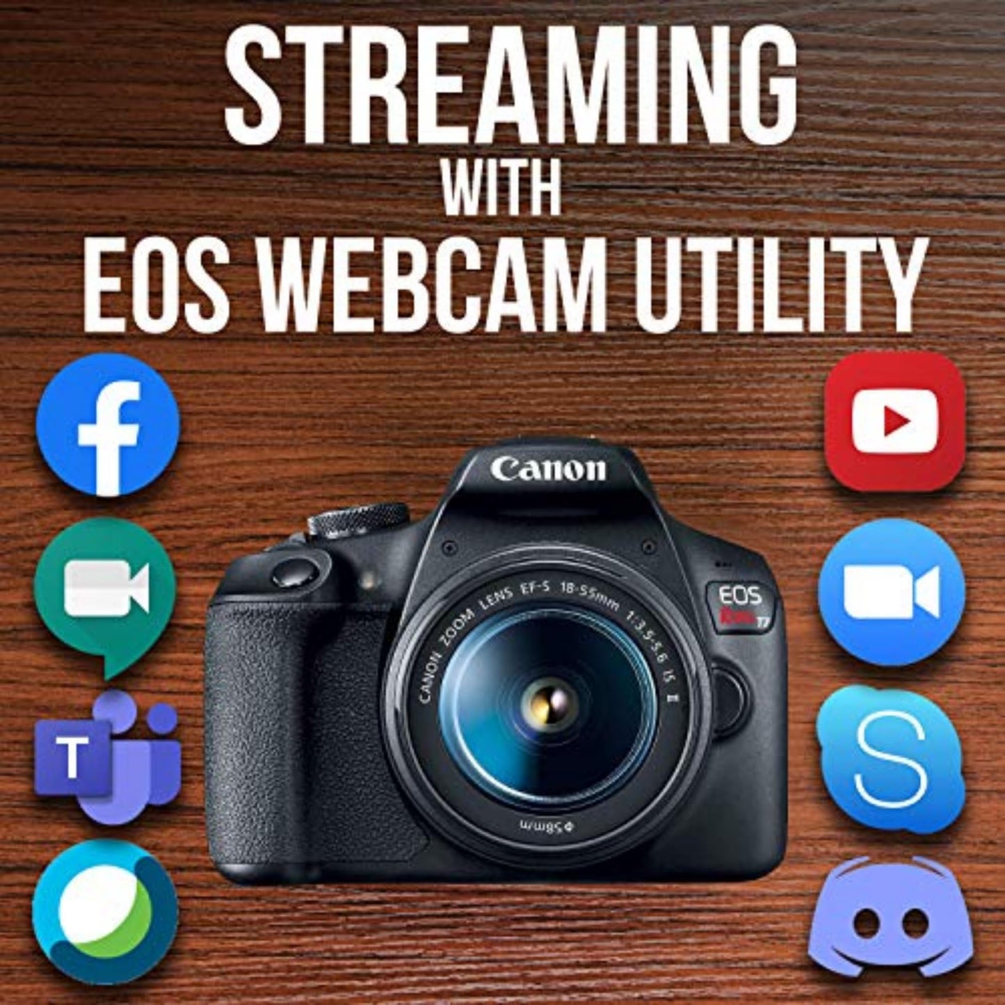 Canon EOS Rebel T7 DSLR Camera|2 Lens Kit with EF18-55mm