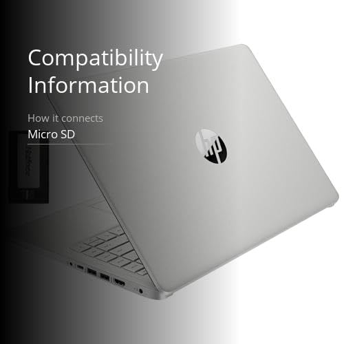 HP Stream 14" HD BrightView Laptop, Intel Processor N150, 16GB RAM, 416GB Storage