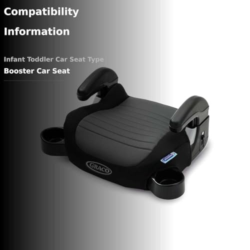 Graco TurboBooster 2.0 Backless Booster Car Seat, Denton