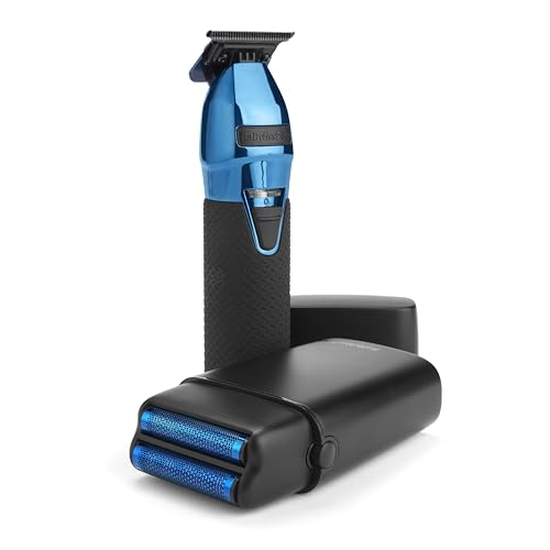 LIMITEDFX Cord/Cordless Hair Trimmer and Double Foil Hair Shaver Prepack, High-Performance Lithium-Ion Batteries for Long-Lasting Cutting