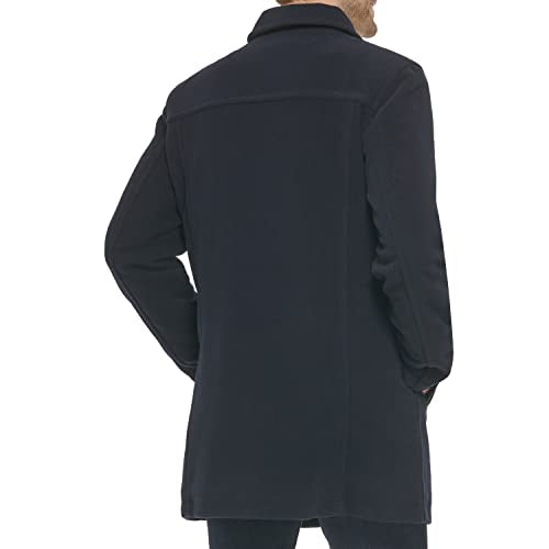 Cole Haan Men's Wool Plush Car Coat