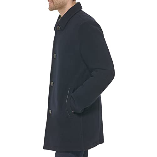 Cole Haan Men's Wool Plush Car Coat