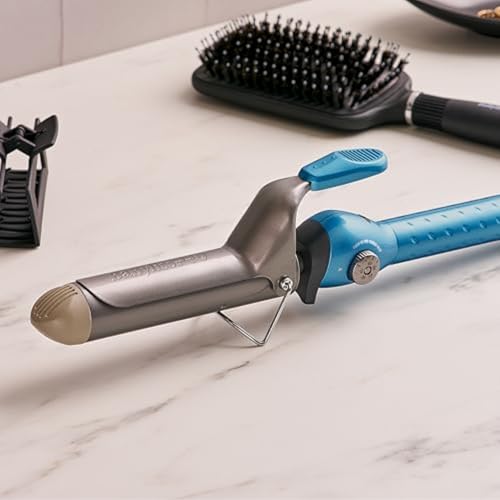 Nano Titanium Spring Curling Iron, Professional Hair Wand, Tool for Stylists, Nano Titanium Technology for Tight Curls or Loose Waves