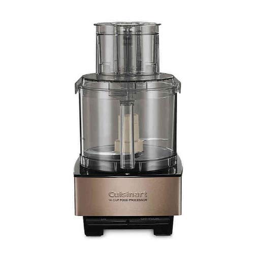 Cuisinart Food Processor, 14-Cup Vegetable Food Chopper for Mincing, Dicing, Shredding, Puree & Kneading Dough, 720-Watt Motor, Stainless Steel, DFP-14BCNY