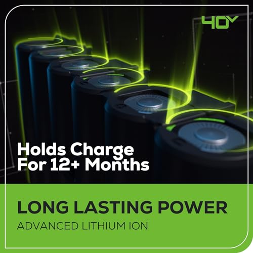 Greenworks 40V 16" Cordless Lawn Mower with 4.0Ah Battery & Charger