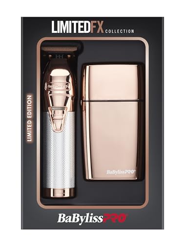 LIMITEDFX Cord/Cordless Hair Trimmer and Double Foil Hair Shaver Prepack, High-Performance Lithium-Ion Batteries for Long-Lasting Cutting