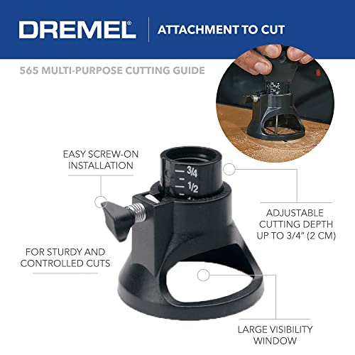 Dremel 4300-5/40 High Performance Rotary Tool Kit with LED Light- 5 Attachments & 40 Accessories - Ideal for Grinding, Cutting, Wood Carving, Sanding, and Engraving