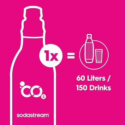 SodaStream - ART Sparkling Water Maker | VALUE BUNDLE | CQC CO2 system | Includes 2x CO2 Cylinders, 2x 32 Fl Oz Dishwasher Safe Bottles, 2x Bubly Flavor Drops | Combine with Pepsi Flavors | Black