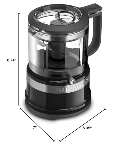 KitchenAid KFC3516ER 3.5 Cup Food Chopper, Empire Red, One Size