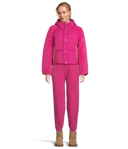 UGG womens Mykah Uggbraid Puffer Jacket