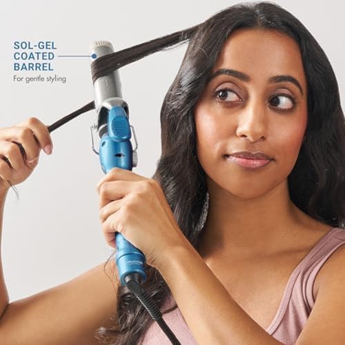 Nano Titanium Spring Curling Iron, Professional Hair Wand, Tool for Stylists, Nano Titanium Technology for Tight Curls or Loose Waves