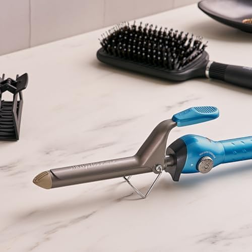 Nano Titanium Spring Curling Iron, Professional Hair Wand, Tool for Stylists, Nano Titanium Technology for Tight Curls or Loose Waves