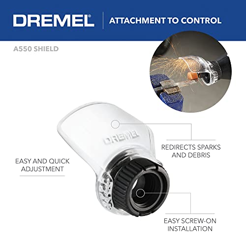 Dremel 4300-5/40 High Performance Rotary Tool Kit with LED Light- 5 Attachments & 40 Accessories - Ideal for Grinding, Cutting, Wood Carving, Sanding, and Engraving
