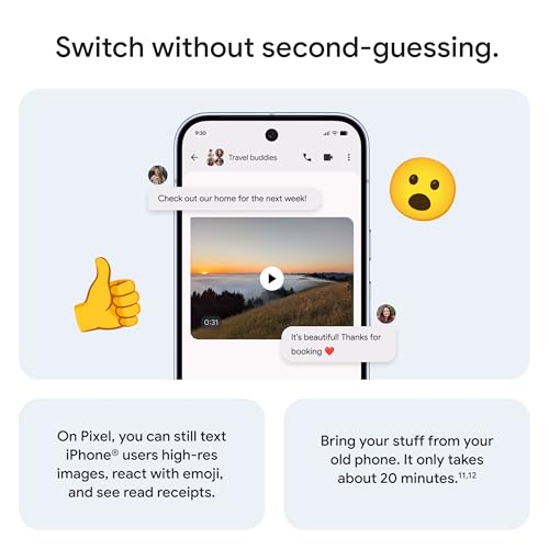 Google Pixel 10 Pro XL - Android Smartphone - Gemini AI Assistant (2025 Model)