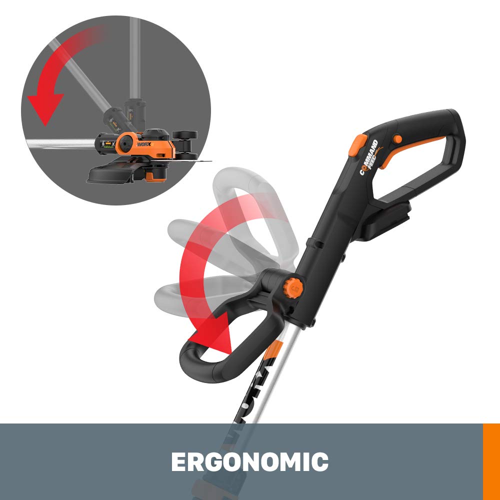 Worx String Trimmer Cordless GT3.0 20V PowerShare 12" Edger & Weed Trimmer