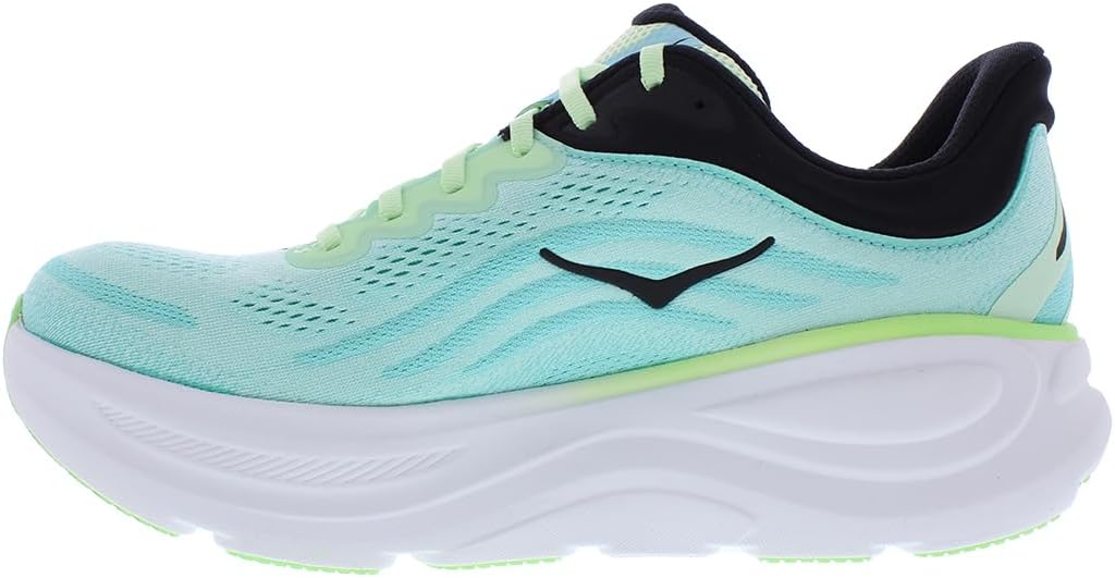 Hoka Men's Bondi 9 Luna Moth/Blue Spark 10 Medium