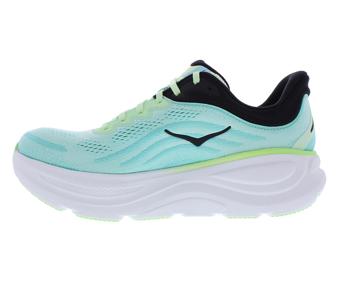 Hoka Men's Bondi 9 Luna Moth/Blue Spark 10 Medium