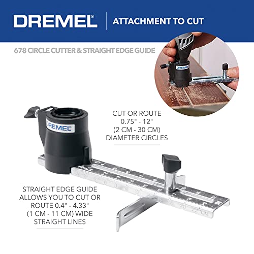 Dremel 4300-5/40 High Performance Rotary Tool Kit with LED Light- 5 Attachments & 40 Accessories - Ideal for Grinding, Cutting, Wood Carving, Sanding, and Engraving