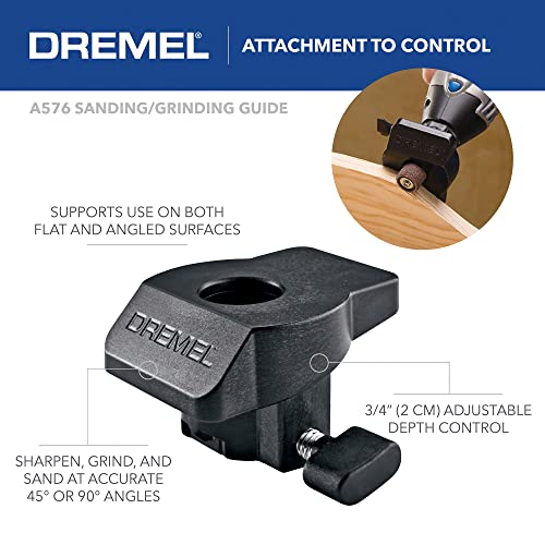Dremel 4300-5/40 High Performance Rotary Tool Kit with LED Light- 5 Attachments & 40 Accessories - Ideal for Grinding, Cutting, Wood Carving, Sanding, and Engraving