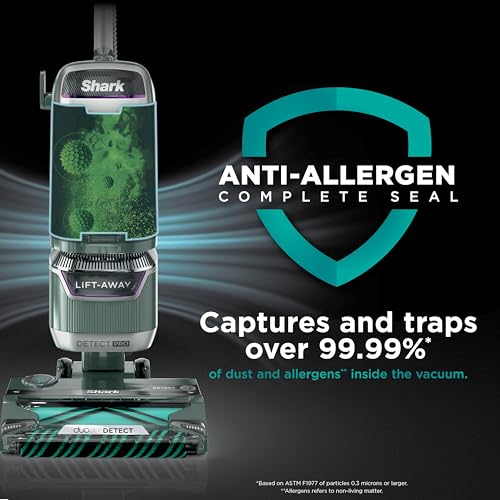 Shark Upright Vacuum, Navigator Lift-Away Deluxe with Large Dust Cup Capacity
