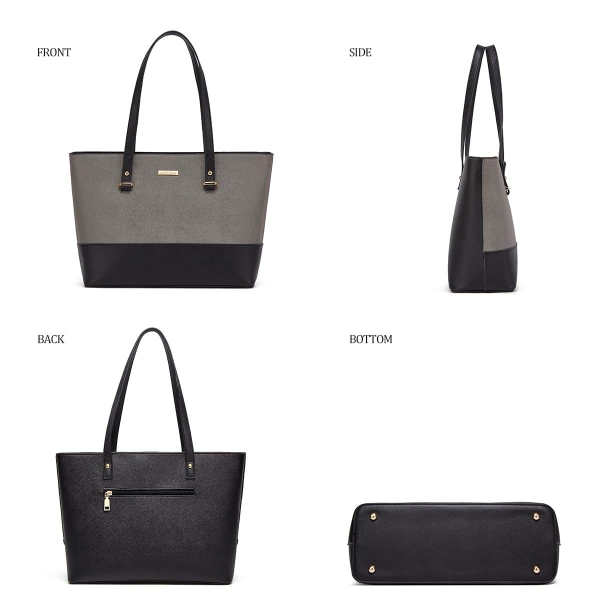 Women Fashion Synthetic Leather Handbags Set 4pcs