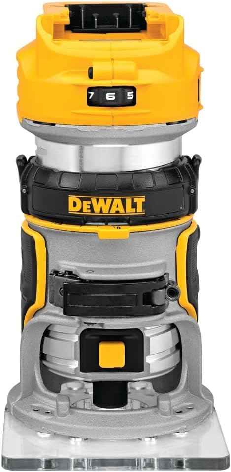 DEWALT 20V MAX* 3-Tool Combo Kit, Brushless Cordless Router Tool, Random Orbital Sander, Jig Saw, Battery and Charger Included (DCK307D1P1)