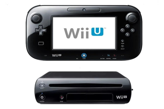 Nintendo Wii U Console 32GB Basic Set - Black (Renewed)
