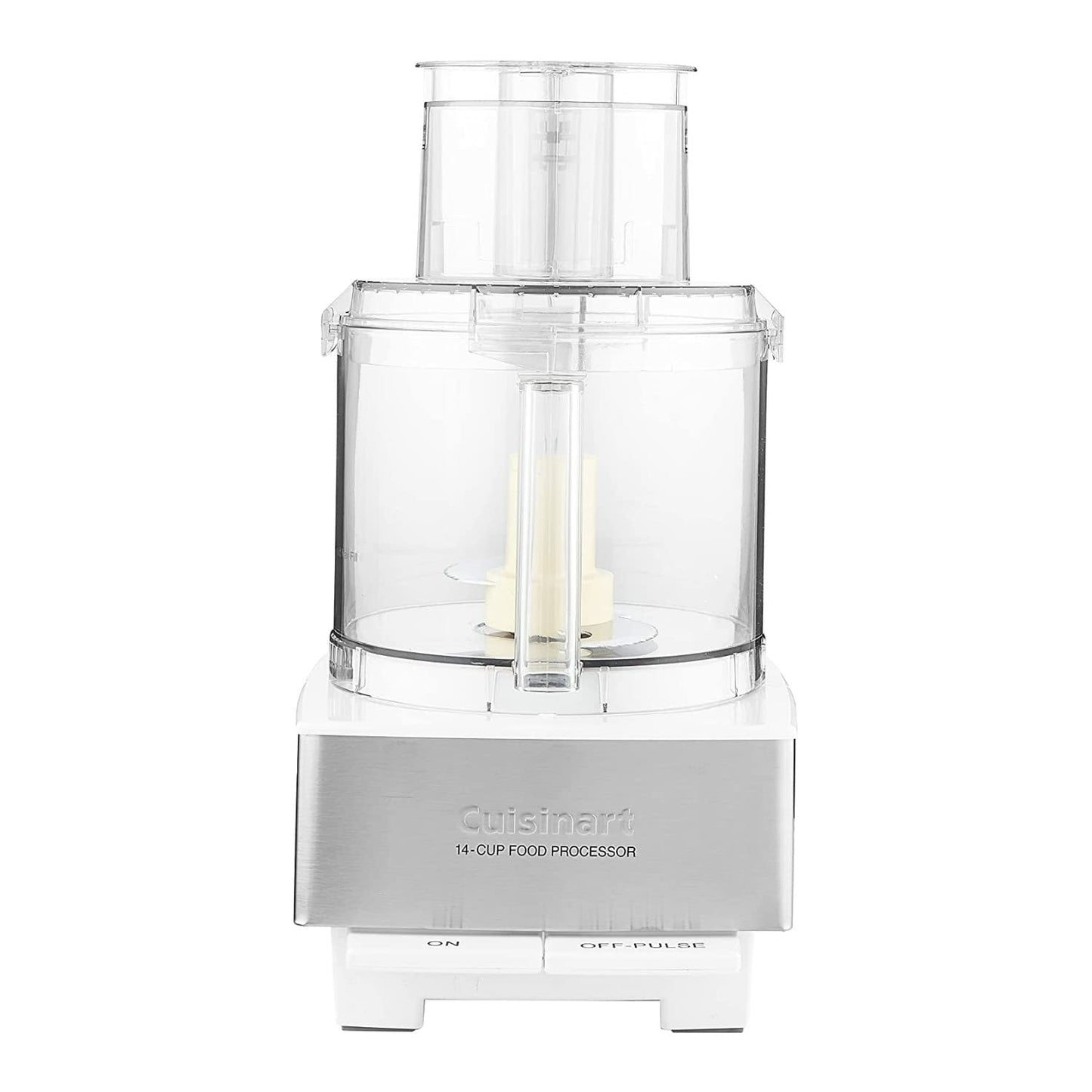 Cuisinart Food Processor, 14-Cup Vegetable Food Chopper for Mincing, Dicing, Shredding, Puree & Kneading Dough, 720-Watt Motor, Stainless Steel, DFP-14BCNY