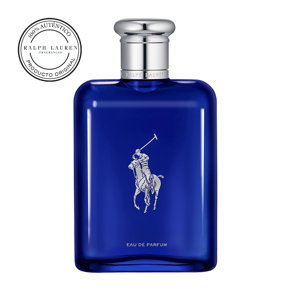 RALPH LAUREN FRAGRANCES - Polo Blue - Eau de Parfum - Men's Cologne - Aquatic & Fresh - With Citrus, Bergamot, and Vetiver - Medium Intensity