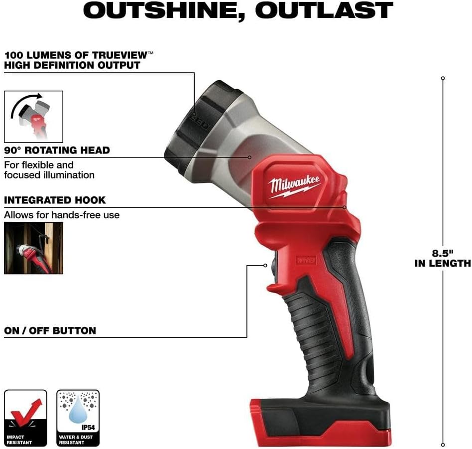 Milwaukee M18 FUEL 18V Lithium-Ion Brushless Cordless Combo Kit with Two 5.0 Ah Batteries, 1 Charger, 2 Tool Bags (7-Tool)