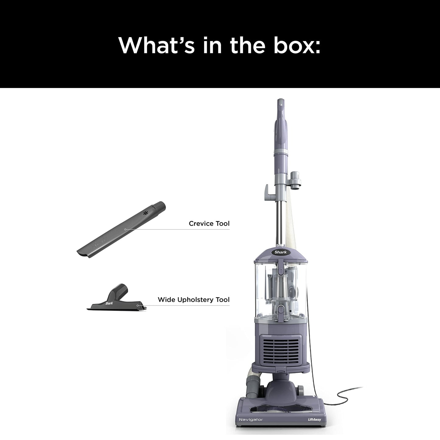 Shark Upright Vacuum, Navigator Lift-Away Deluxe with Large Dust Cup Capacity