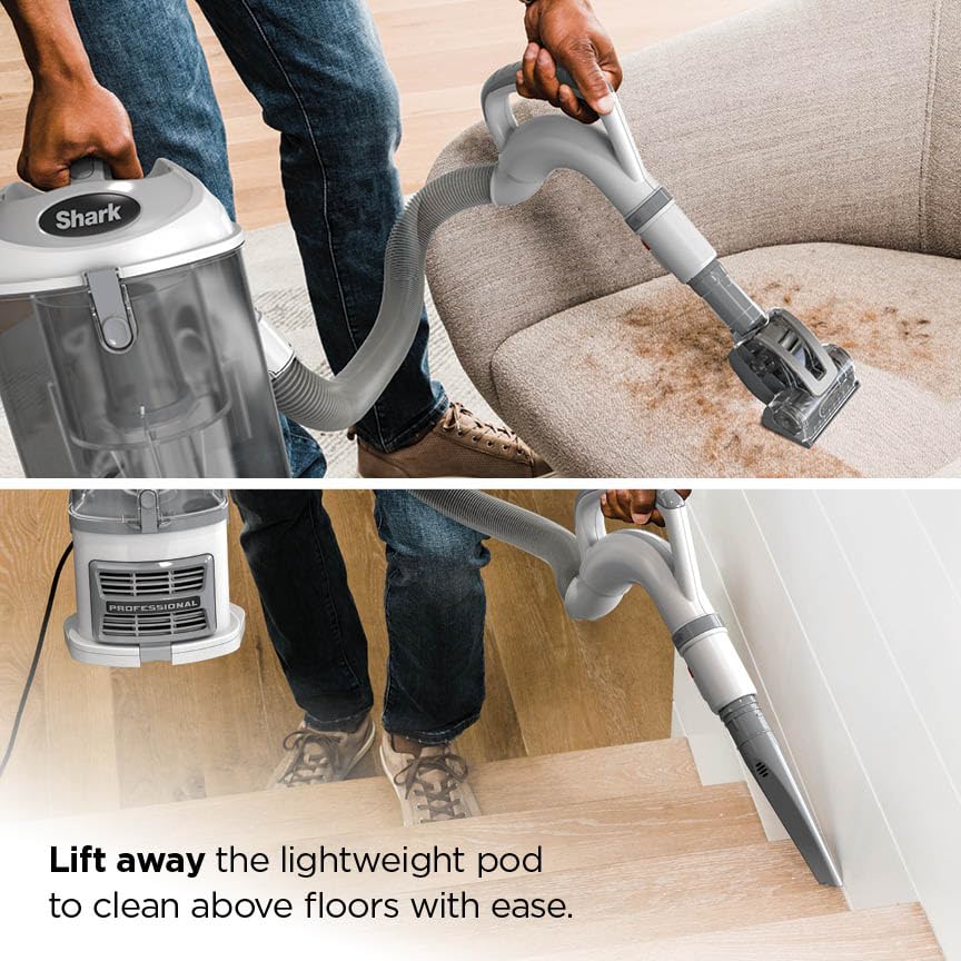 Shark Upright Vacuum, Navigator Lift-Away Deluxe with Large Dust Cup Capacity