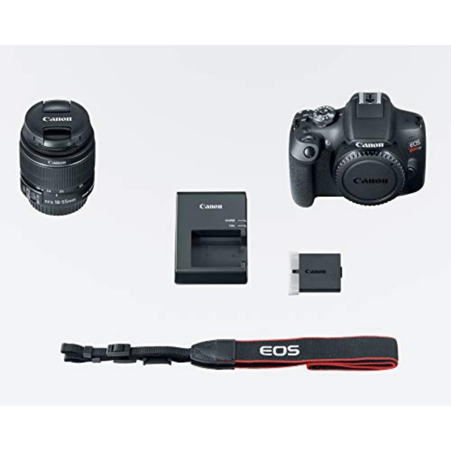 Canon EOS Rebel T7 DSLR Camera|2 Lens Kit with EF18-55mm