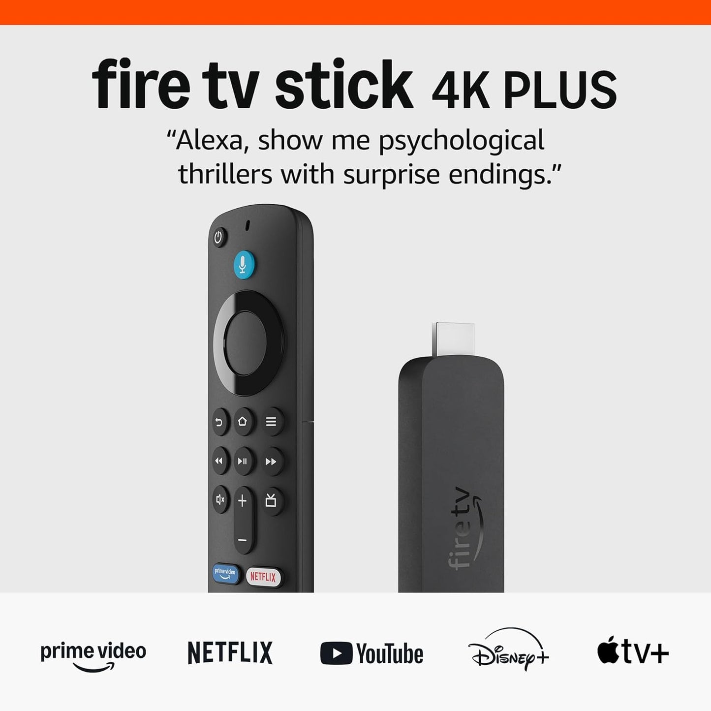 Fire TV Stick 4K (newest model) with AI-powered Fire TV