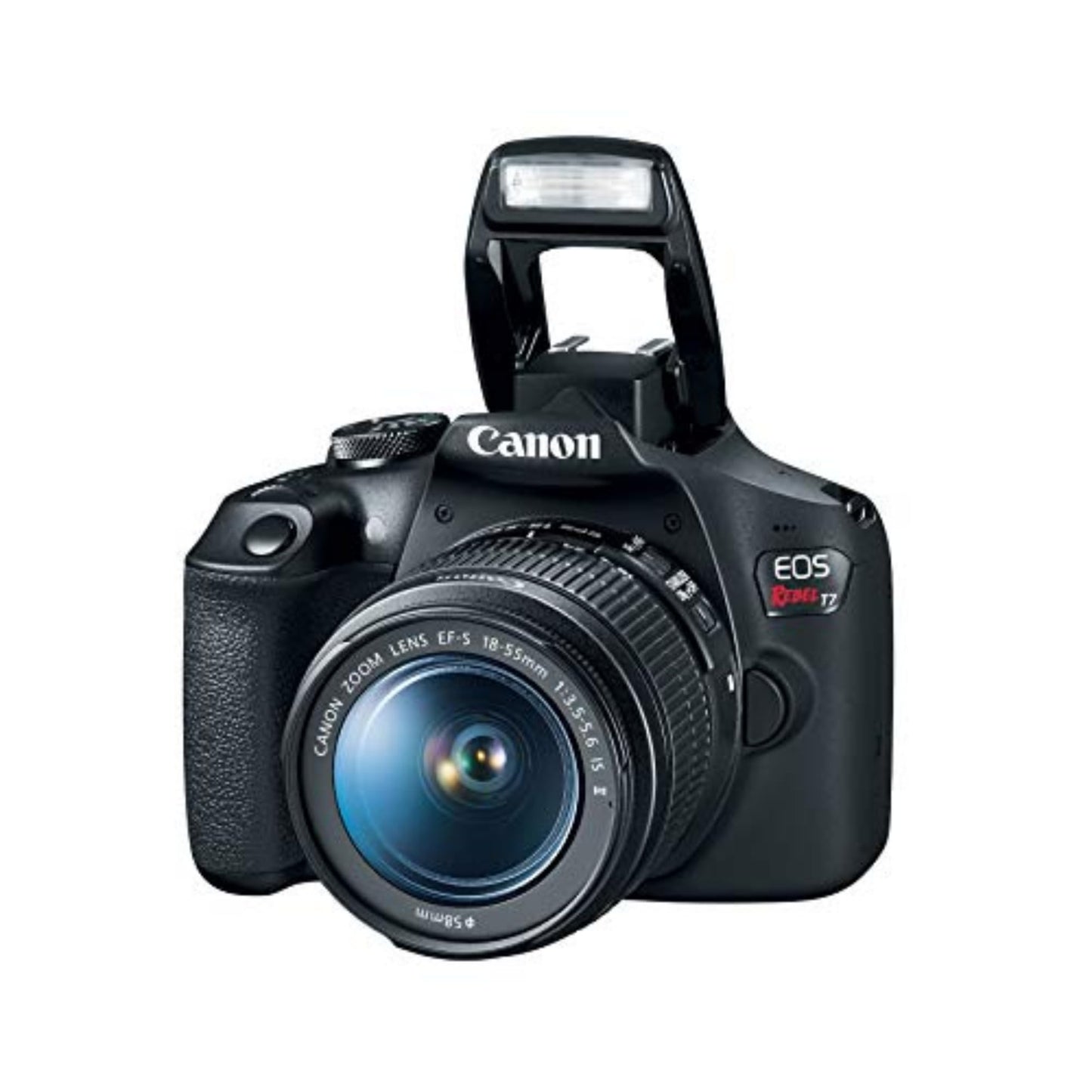Canon EOS Rebel T7 DSLR Camera|2 Lens Kit with EF18-55mm