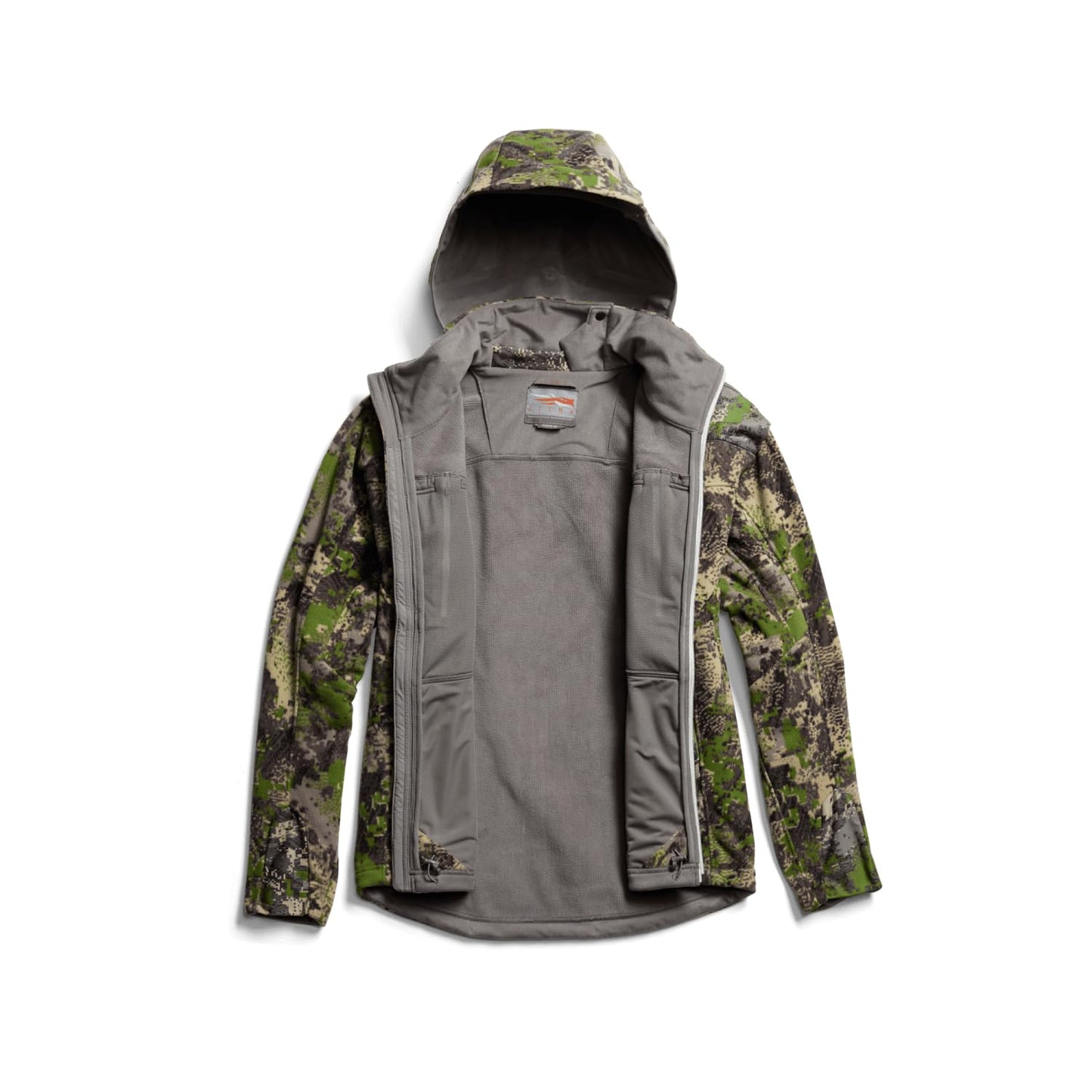 SITKA Stratus Jacket – 100% Windproof, Ultra-Quiet, Removable Hood, Safety Harness Port, Micro-Grid Fleece - Parent