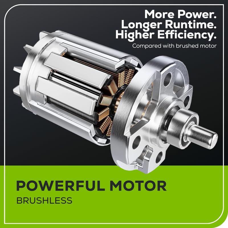 Greenworks 80V All-Terrain Brushless Edger, 8" Steel Blade, 2.25" Pro