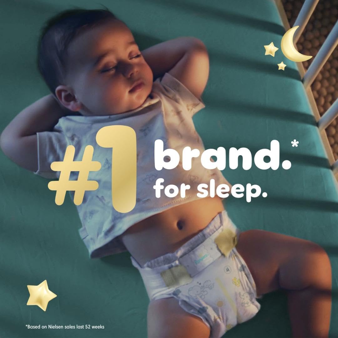 Pampers Swaddlers Diapers, Size 5 (20-37 lbs), 132 Count