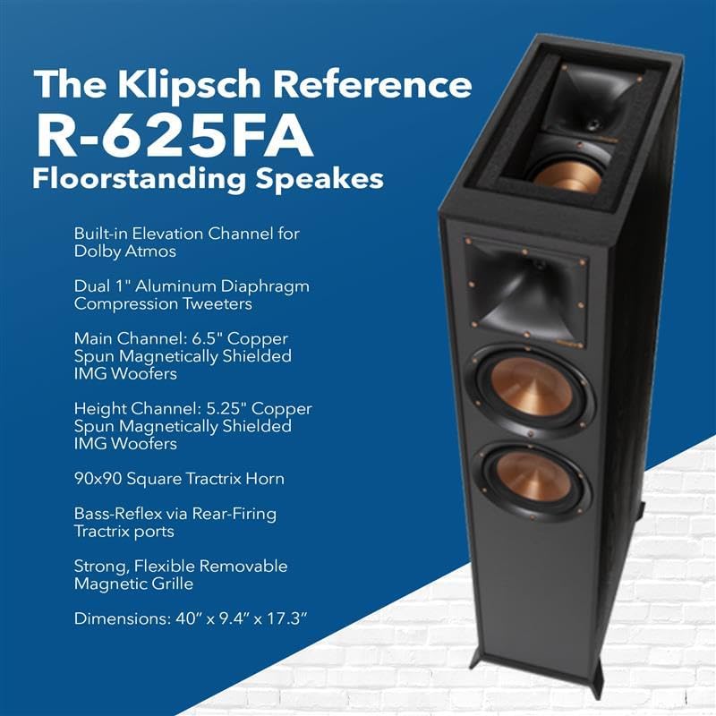 Klipsch Reference 5.2 Home Theater System, Bundle