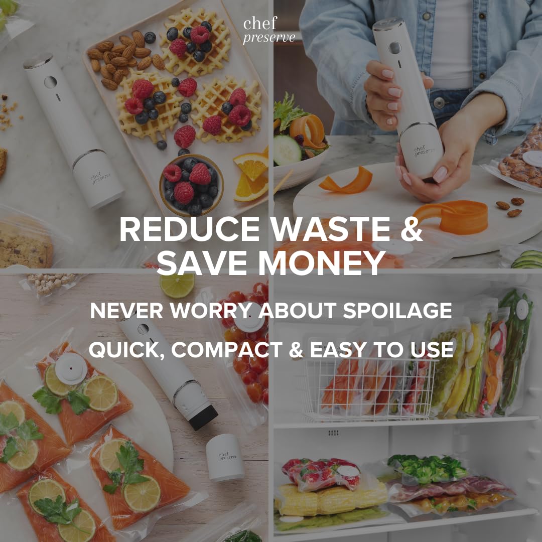 Chef Preserve Compact Vacuum Sealer for Food