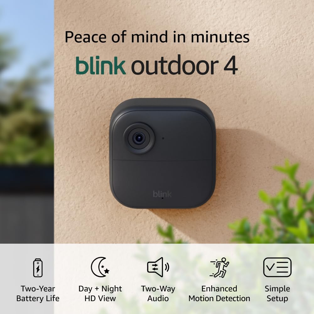 Blink Outdoor 4 – Wireless smart security camera
