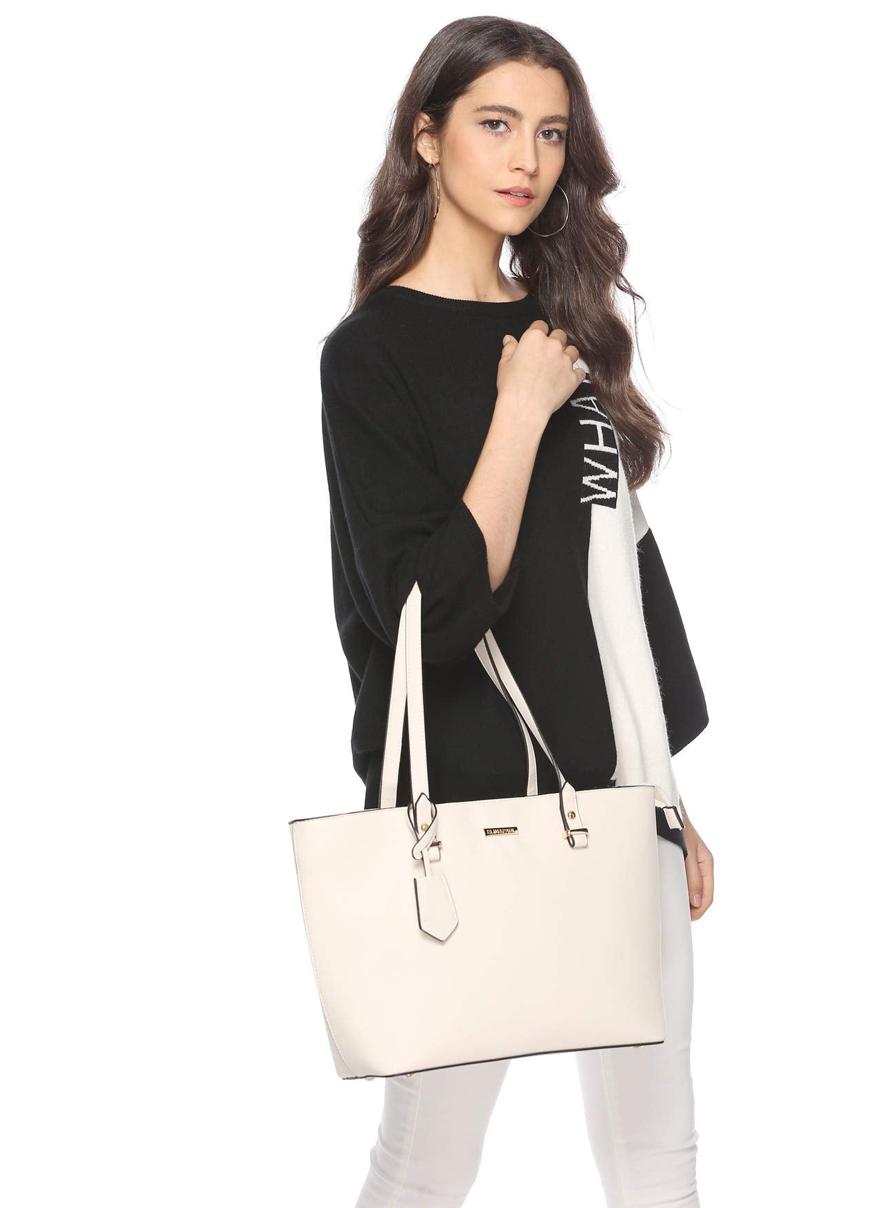 Women Fashion Synthetic Leather Handbags Set 4pcs