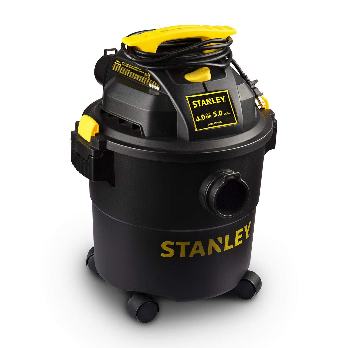 Stanley - SL18116P Wet/Dry Vacuum, 6 Gallon, 4 Horsepower Black