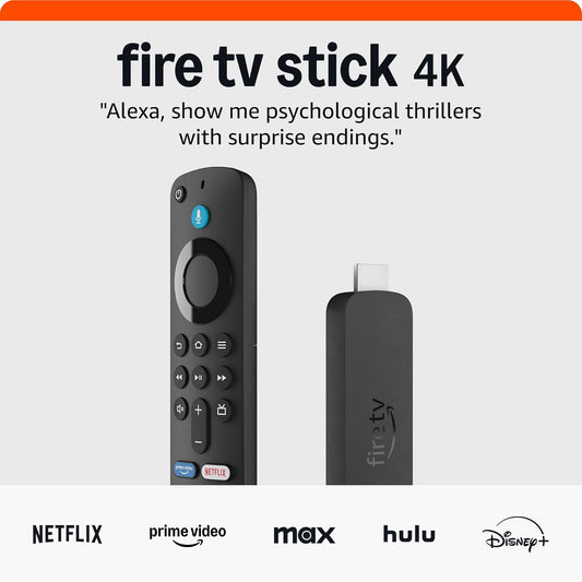 Fire TV Stick 4K (newest model) with AI-powered Fire TV