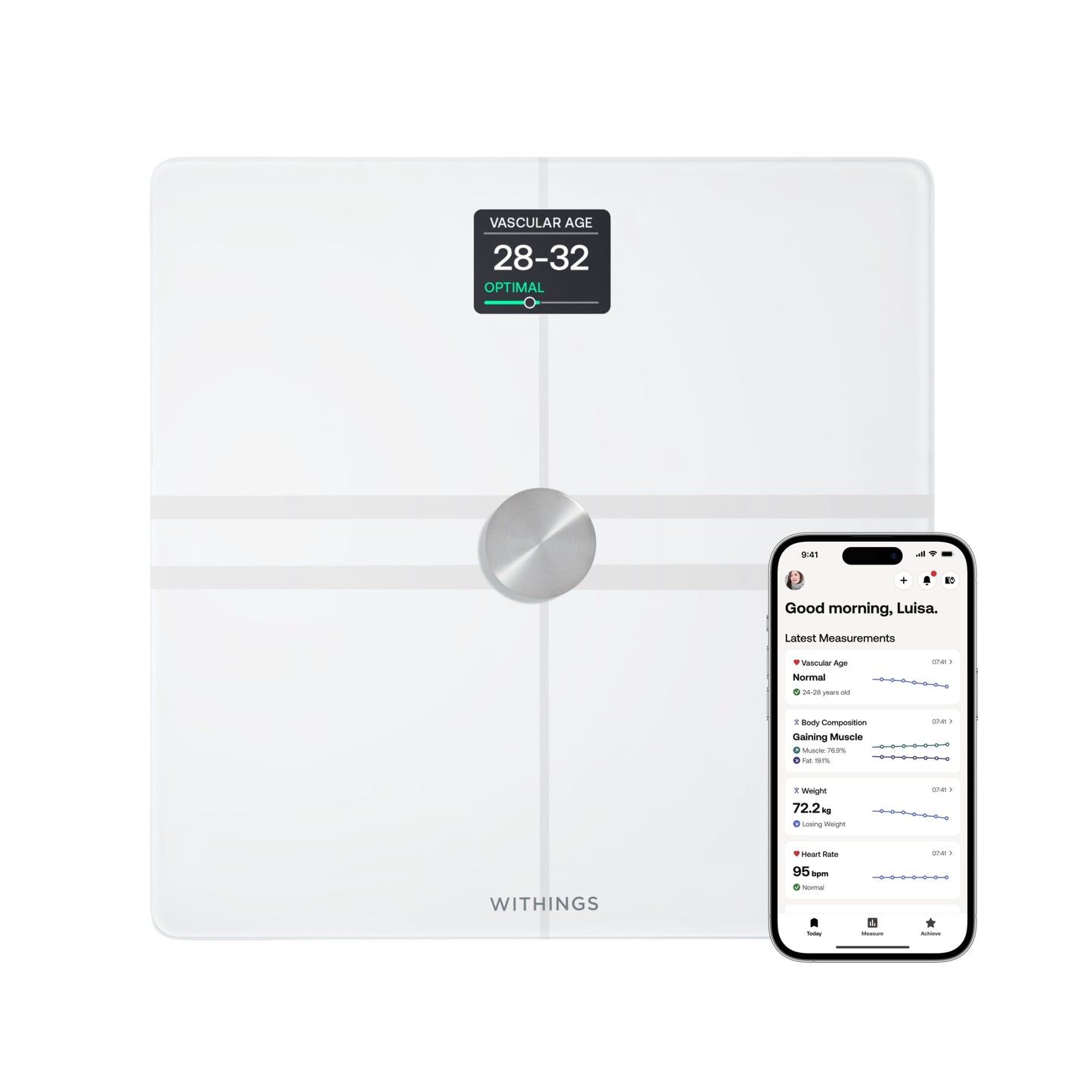 WITHINGS Smart Scales for Body Weight