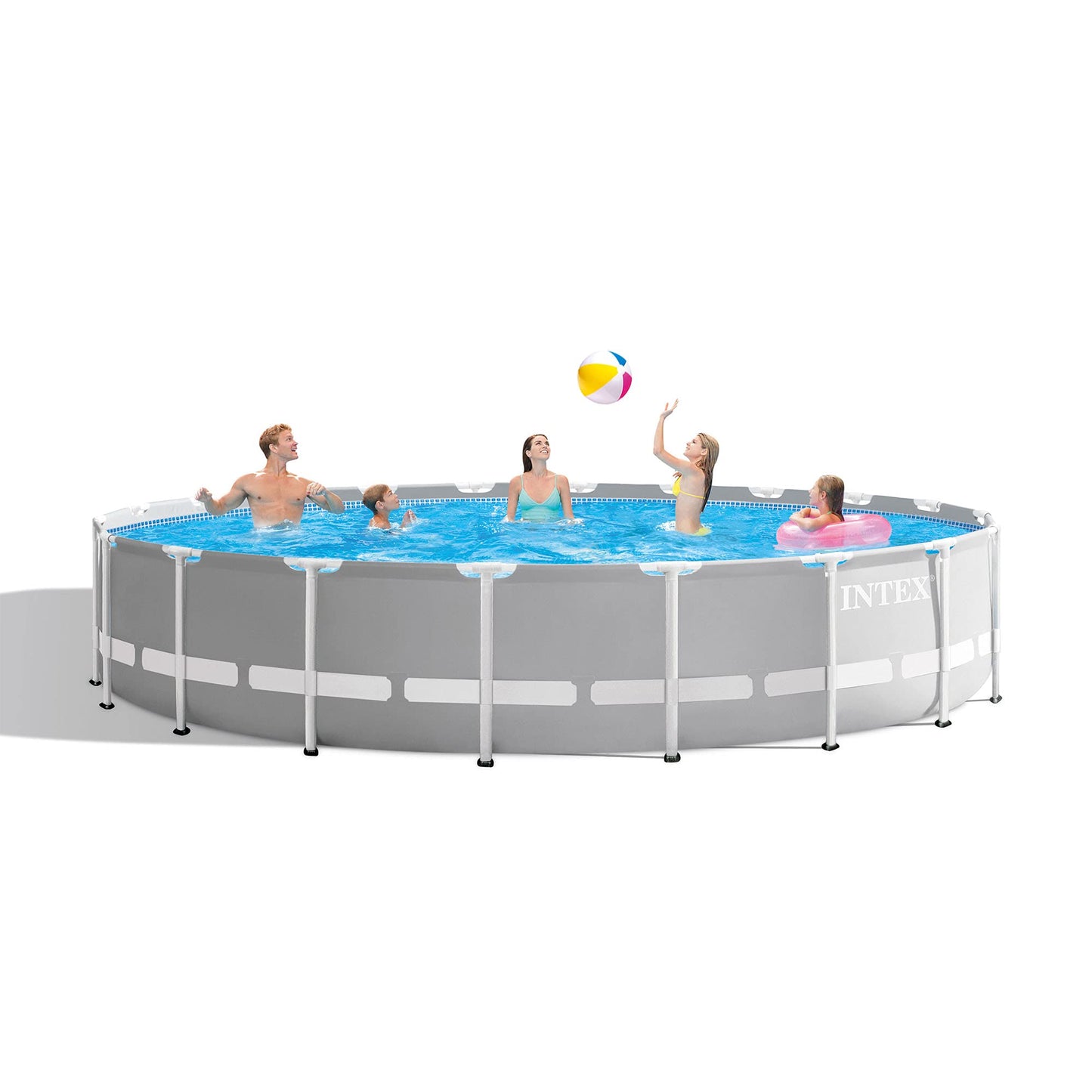 Prism Frame Premium Above Ground Swimming Pool Set: 10ft x 30in