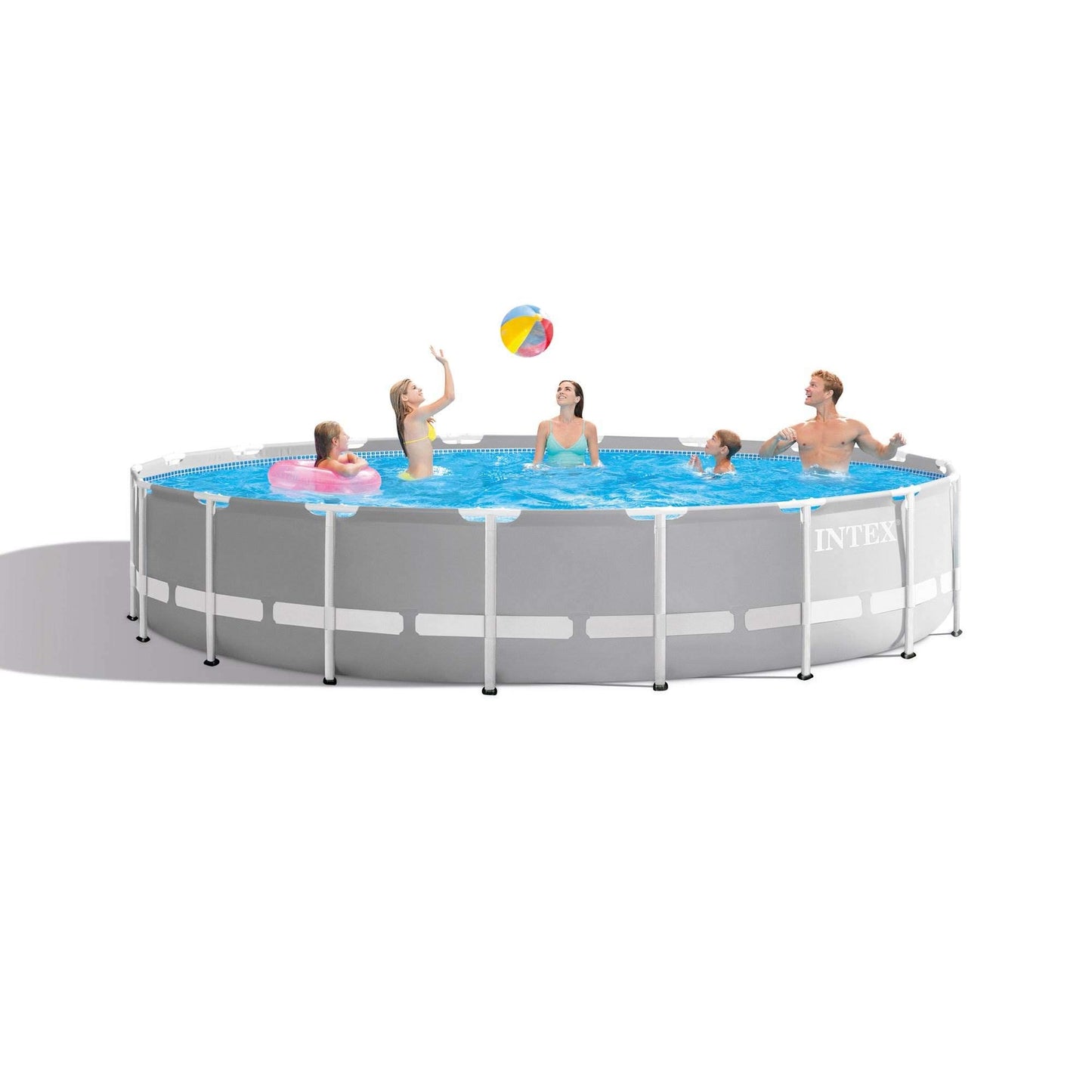 Prism Frame Premium Above Ground Swimming Pool Set: 10ft x 30in