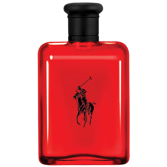 RALPH LAUREN FRAGRANCES - Polo Red - Eau de Toilette - Men's Cologne - Woody & Spicy - With Grapefruit, Saffron, and Redwood - Medium Intensity