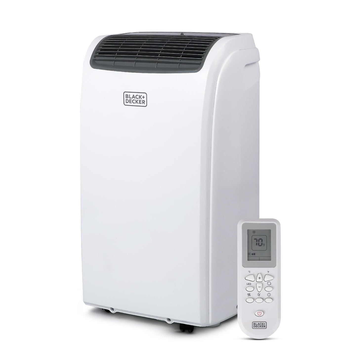 BLACK+DECKER Portable Air Conditioner, 8,000 BTU Rooms up to 400 Sq. Ft