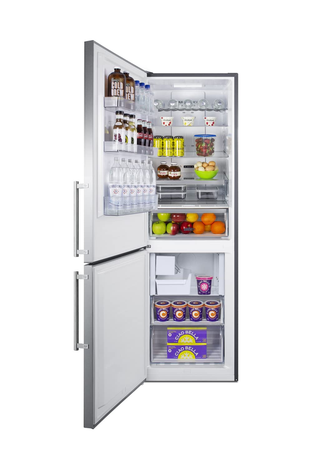 Summit 24" Refrigerator, 10.6 cu.ft Capacity Refrigerator